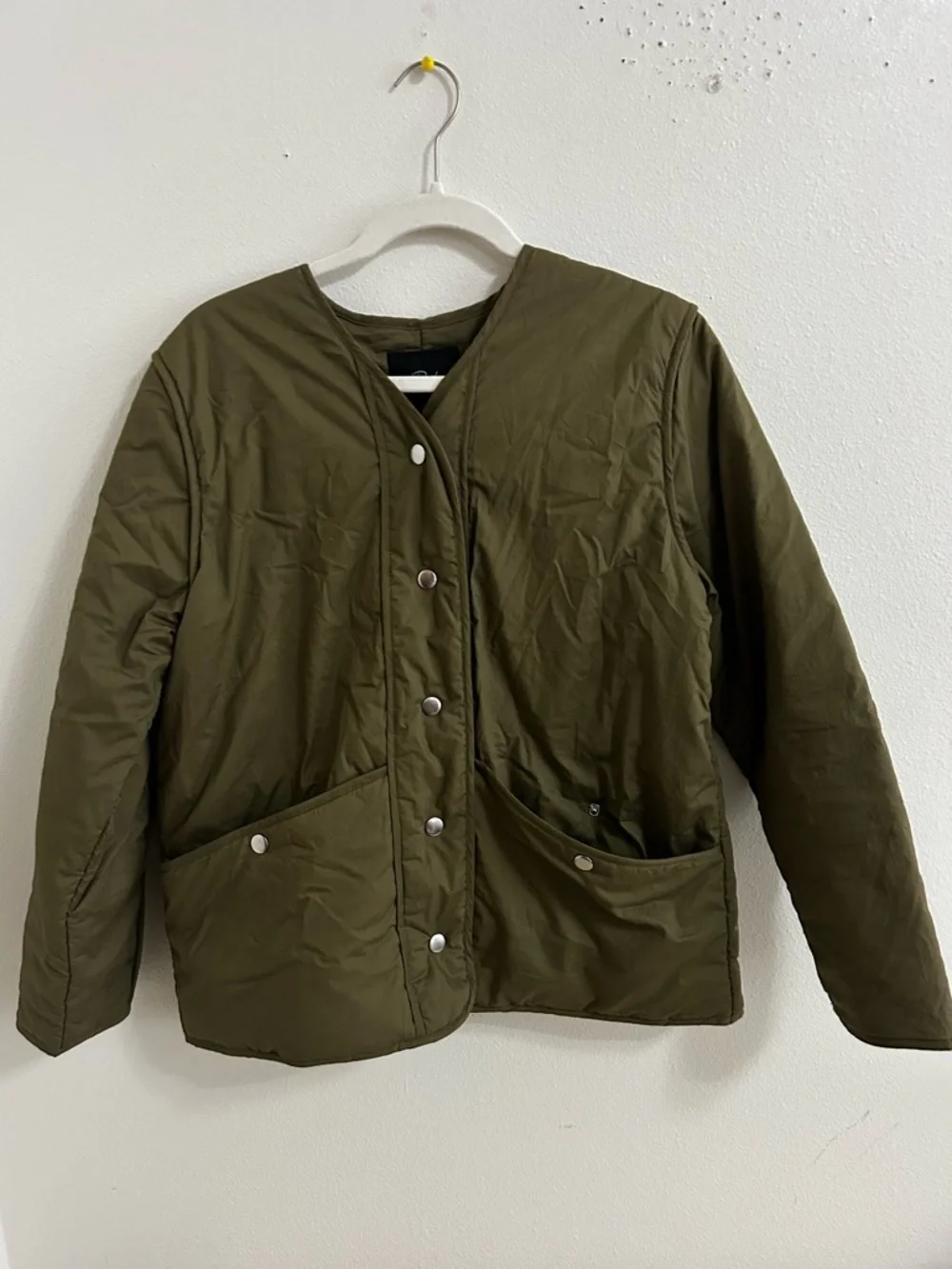Rails Willey padded green lightweight jacket